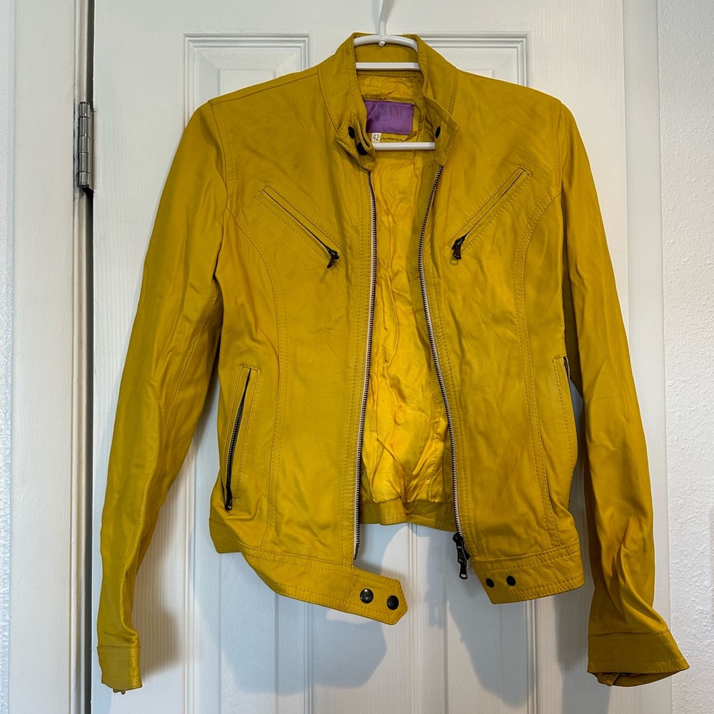 Sabani Authentic Italian Leather Jacket from Florence
